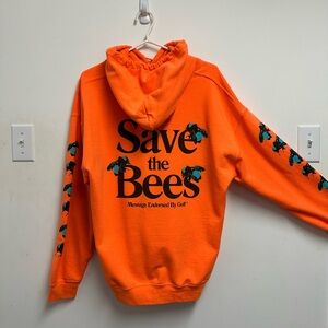 Golf Wang Orange 'Save the Bees' Sweater